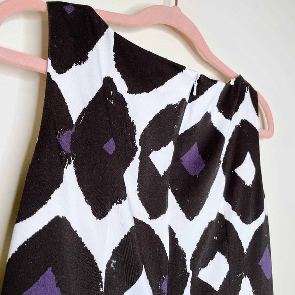 max mara printed summer sheath dress - size 2 - Picture 4 of 5